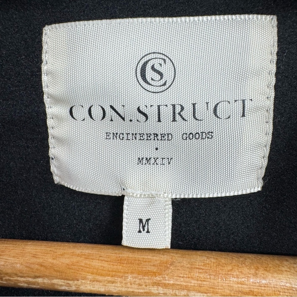 Con.Struct Men's Full-Zip Vest Micro-Print Silvadur Technology Size M Layering - Picture 8 of 13